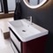 Rectangle White Ceramic Drop In Sink