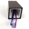Square Tanganika Wood Toothbrush Holder