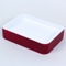 Rectangle Ruby Red Soap Holder