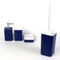 Toilet Brush Holder, Contemporary, Blue