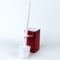 Toilet Brush Holder, Contemporary, Ruby Red