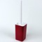 Toilet Brush Holder, Contemporary, Ruby Red