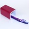 Square Ruby Red Toothbrush Holder