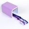 Square Lilac Toothbrush Holder