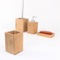 Square Natural Wood Tumbler