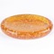 Round Transparent Gold Finish Soap Holder