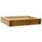 Rectangular Wood Bathroom Soap Dish