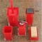 Rainbow Red Accessory Set of Thermoplastic Resins