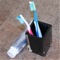Square Black Toothbrush Holder