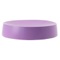 Lilac Round Free Standing Soap Dish in Resin