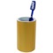 Round Gold Finish Free Standing Bathroom Toothbrush Holder