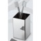 Square Polished Chrome Toothbrush Holder