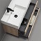 40 Inch Bathroom Vanity, Wall Mounted, Modern