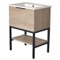 Free Standing Bathroom Vanity, 26 Inch