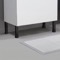 Kit of 4 Matte Black Vanity Cabinet Feet