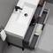 Modern Bathroom Vanity, 48 Inch, Free Standing
