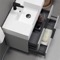 Floating Bathroom Vanity, Modern, 32 Inch