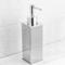 Soap Dispenser, Square, Modern, Chrome