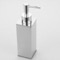 Soap Dispenser, Square, Modern, Chrome