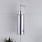 Soap Dispenser, Wall Mounted, Round, Chrome