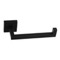 Square Wall Mounted Toilet Paper Holder in Black Finish