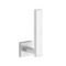 Modern Square Chrome Vertical Toilet Paper Holder