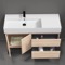 48 Inch Free Standing Bathroom Vanity, Modern