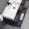 40 Inch Blue Floating Bathroom Vanity, Modern
