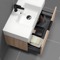 Floating Bathroom Vanity, Modern, 32 Inch