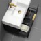 Floating Bathroom Vanity - 32 Inch, Modern, Matte Black
