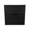 Black Vanity, 24 Inch, Wall Mounted, Modern