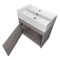 Small Floating Bathroom Vanity, Modern, 24 Inch