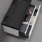 Floating Double Bathroom Vanity, 40 Inch