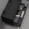 Double Floating Black Bathroom Vanity, Modern, 40 Inch