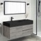 Wall Mounted Bathroom Vanity, Modern, 48 Inch