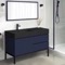 48 Inch Blue Free Standing Bathroom Vanity, Modern
