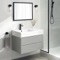 Wall Mounted Bathroom Vanity, Modern, 32 Inch