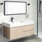 48 Inch Wall Mounted Bathroom Vanity, Modern