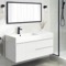 Wall Mounted Bathroom Vanity, Modern, 48 Inch