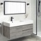 Wall Mounted Bathroom Vanity, Modern, 48 Inch