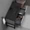 Free Standing Bathroom Vanity, Modern and Shelf, 40 Inch