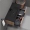 Wall Mounted Bathroom Vanity, Modern, 40 Inch
