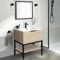 Free Standing Bathroom Vanity, 26 Inch
