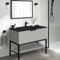 Free Standing Bathroom Vanity, Modern and Shelf, 40 Inch