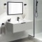 Wall Mounted Bathroom Vanity, Modern, 40 Inch