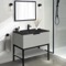 Free Standing Bathroom Vanity, 34 Inch