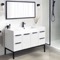 Modern Bathroom Vanity, 48 Inch, Free Standing