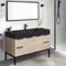 Modern Bathroom Vanity, 48 Inch, Free Standing