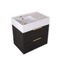 Fluted Floating Bathroom Vanity - 24 Inch, Small, Modern, Matte Black, Gold Handles, Fluted Cabinet