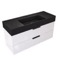 Fluted Floating Bathroom Vanity - 48 Inch, Modern, Glossy White, Fluted Cabinet